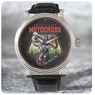 Personlig Motocross Tävla Dirt Bike Trail Ride Armbandsur