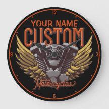 Personlig Motorcycle Eagle Vingar Biker Garage