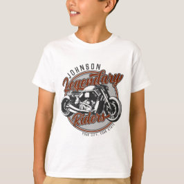 Personlig motorcykel Legendarisk förare Biker NAMN T Shirt