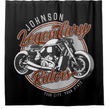 Personlig Motorcykel Legendary Rider Biker NAMN