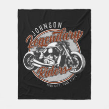 Personlig Motorcykel Legendary Rider Biker NAMN