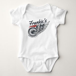 Personlig Motorcyklar som flyger Däck Biker Shop  T Shirt