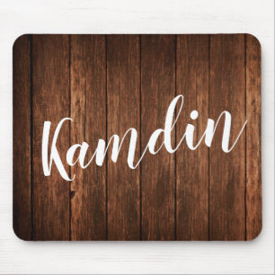Personlig Mouse Pad Barn Wood Land Rustic Musmatta