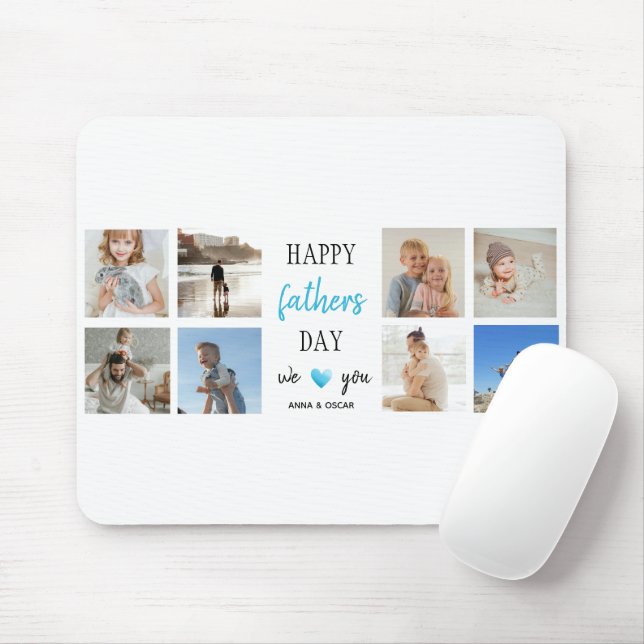 Personlig Mouse Pad Fars dag Musmatta (Med mus)