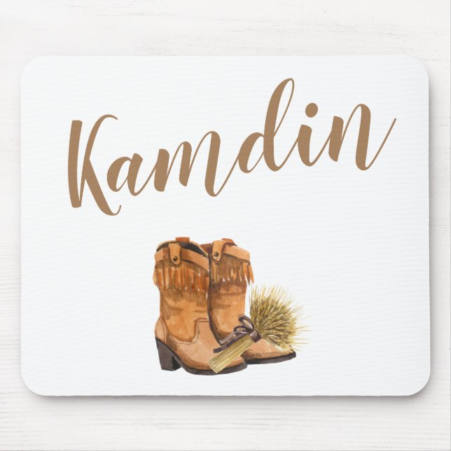 Personlig Mouse Pad Sommar Landsbyggsbröllop Rust Musmatta (Framsidan)
