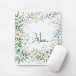 Personlig Mousepad med Vild Flowers | Inledande Musmatta
