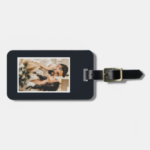 Personlig Mr. & Mrs. Anpassningsbar Photo Luggage Bagagebricka