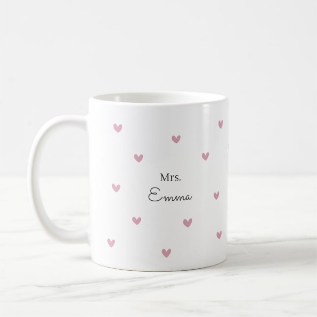 Personlig Mr. och Mrs. Kaffemugg (Vänster)