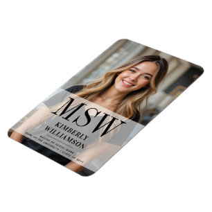 Personlig MSW Master of Social Work Studenten Magnet