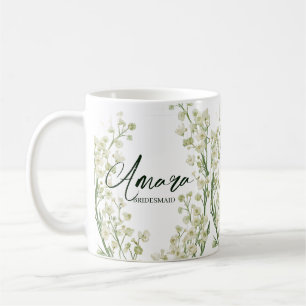Personlig mugg, Brudtärna-gåva Kaffemugg