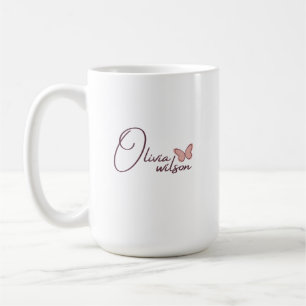 Personlig mugg, eget namn, kaffemugg
