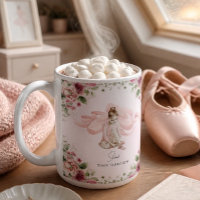 Personlig Mugg för Liten Dansare Ballerina