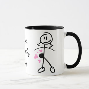 Personlig mugg för mamma för babybulapinne