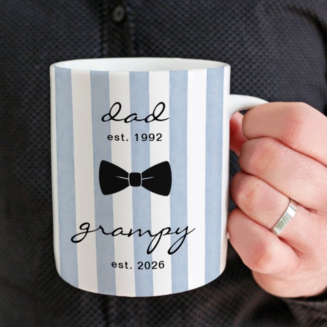 Personlig mugg-gåva till farfar eller morfar kaffemugg (Skapare uppladdad)