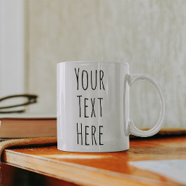 Personlig mugg | Lägg till egen text