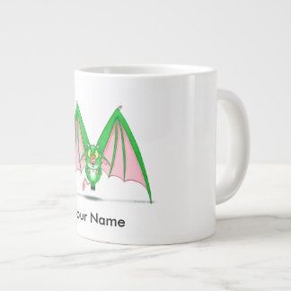 Personlig mugg med M-monstertecken Jumbo Mugg