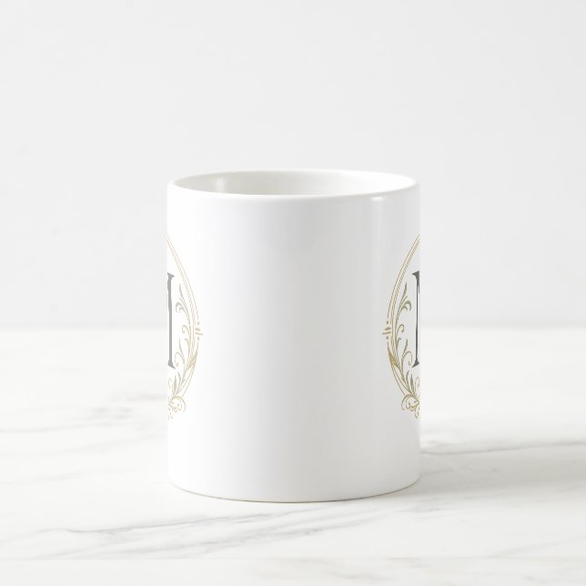 personlig mugg med monogram (Center)