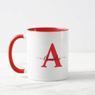 Personlig mugg med monogram