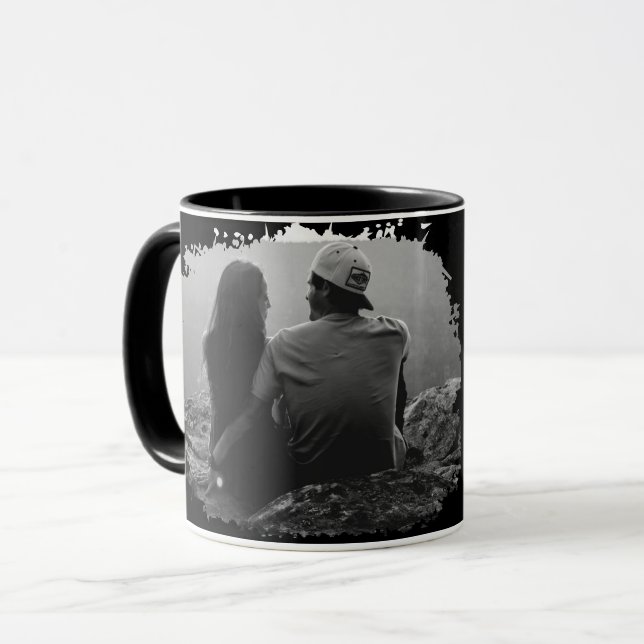 Personlig mugg med Photo Anpassningsbar Bild Mugg (Framsida vänster)