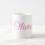 Personlig mugg (Olivia)<br><div class="desc">Denna är en fantabulous personlig mugg med den kända "Oliviaen" på den.</div>