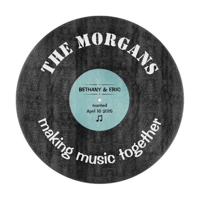 Personlig Music Album Retro Design (Framsidan)