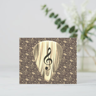 Personlig Music Note Gitarr Plektrum