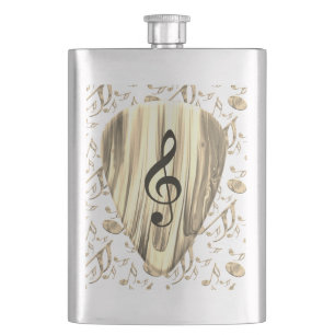 Personlig Music Note Gitarr Plektrum Fickplunta
