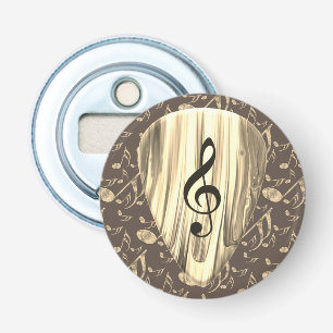 Personlig Music Note Gitarr Plektrum Flasköppnare