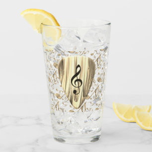 Personlig Music Note Gitarr Plektrum Glaskopp