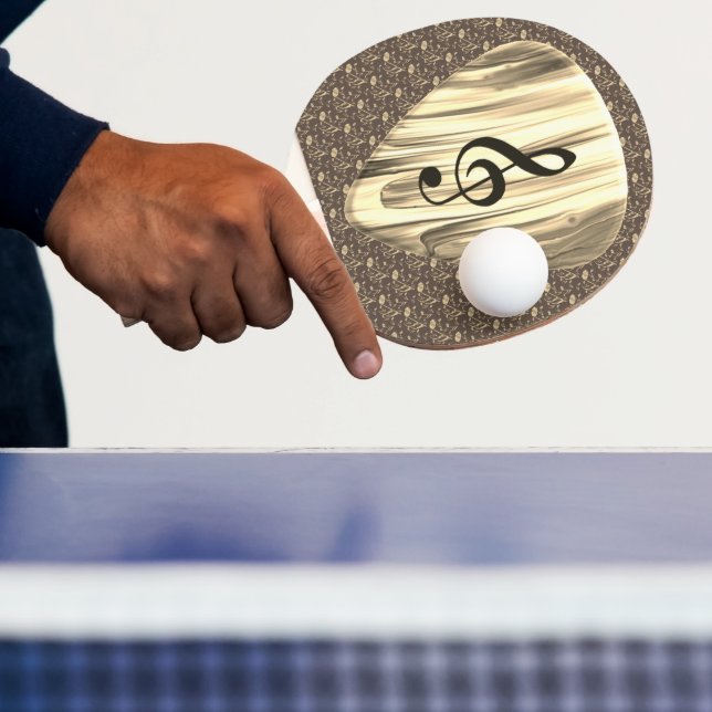 Personlig Music Note Gitarr Plektrum Pingisracket (Insitu)