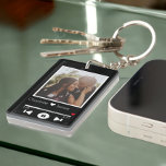 Personlig Music Player Photo<br><div class="desc">Novelty och modern Photo-mall för musikspelarens nyckelkedja - Personligens moderna tryckta nyckelring lägger till ditt eget foto och din egen text - ändra texten till kostym som du behöver - Nyckelring fotopresenter från Ricaso - Personlig med dina egna foton och anpassningsbar - Modern och unik design framträder - Högkvalitativ utskrift...</div>