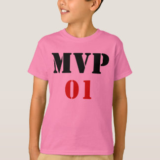 Personlig MVP T-Shirt w/namn på baksidan