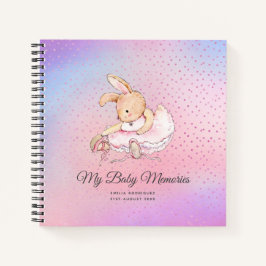 Personlig MY BABY MEMORIES - Rabbit Ballerina