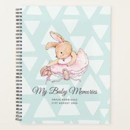 Personlig MY BABY MEMORIES - Rabbit Ballerina