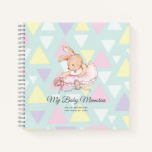 Personlig MY BABY MEMORIES - Rabbit Ballerina
