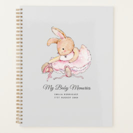 Personlig MY BABY MEMORIES - Rabbit Ballerina
