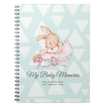 Personlig MY BABY MEMORIES - Rabbit Ballerina