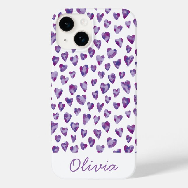 Personlig Mycket peri Valentine Heart Fodral-Mate  (Baksida)