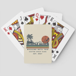 Personlig Myrtle Beach Helg Sällskapsresa Bachelor Casinokort