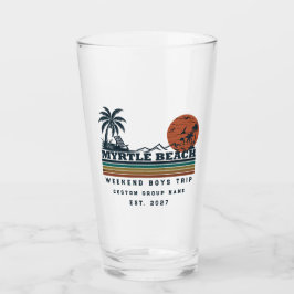 Personlig Myrtle Beach-helg Sängvätningsparty Glaskopp