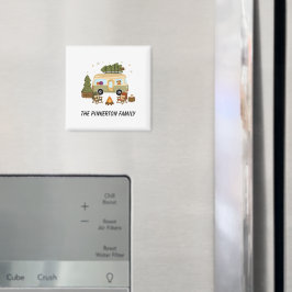 Personlig Mysig Julhusbil Magnet