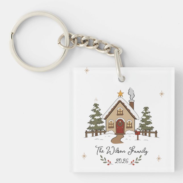 Personlig Mysig Julstuga  (Framsidan)