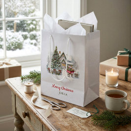 Personlig Mysig Stug Julklappspåse