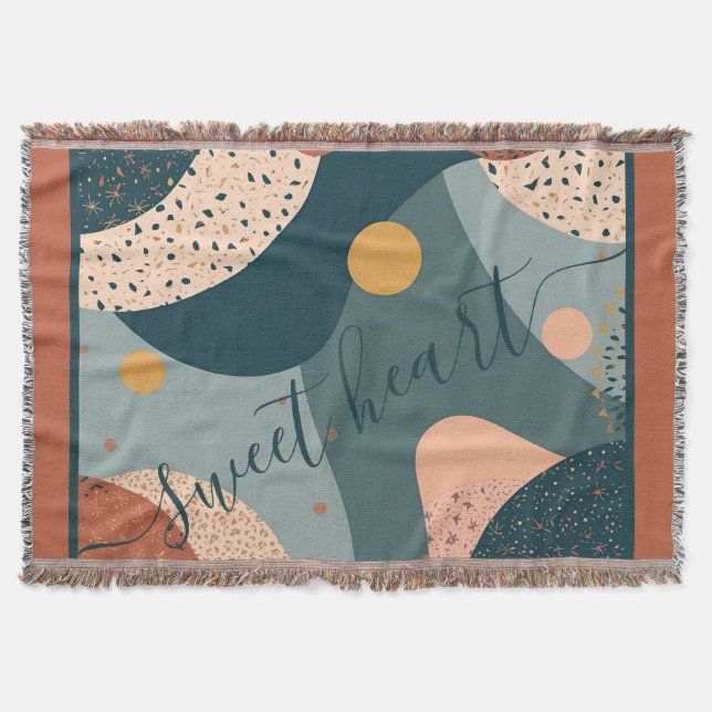 Personlig Mysigt bohemisk hemdekan Filt (Framsidan)