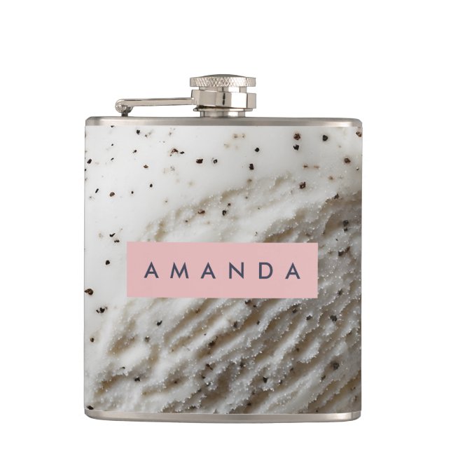Personlig Mysigt Vanilla Bean Ice Cream Aesthetic Fickplunta (Framsidan)