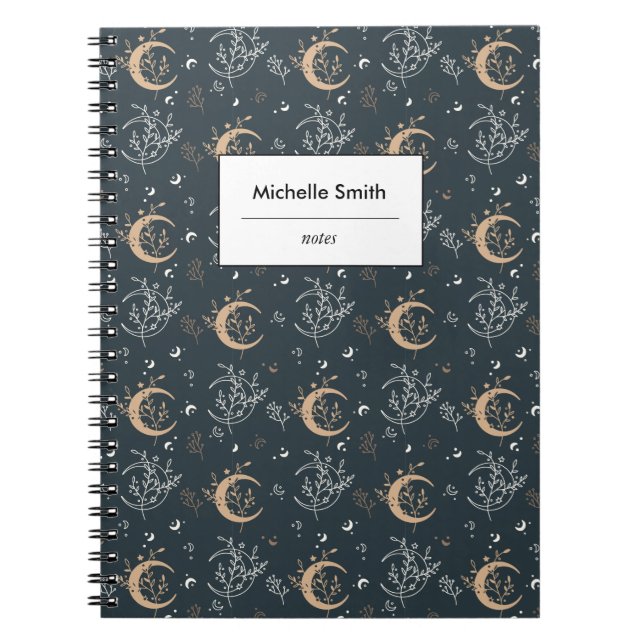 Personlig Mystic Bohemian Anteckningsbok (Framsidan)