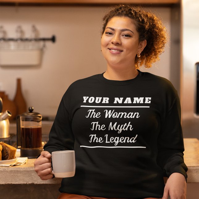 Personlig Myten Kvinnan Legenden T Shirt (Skapare uppladdad)