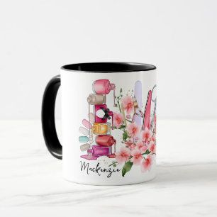 Personlig nageltekniker mugg