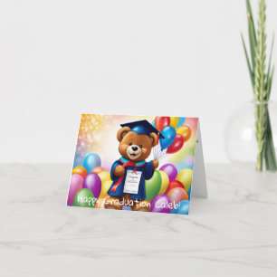 Personlig Nalle Kindergarten Studenten Kort