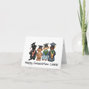 Personlig Nalle Kindergarten Studenten Kort